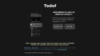 Todof - AI Reminder